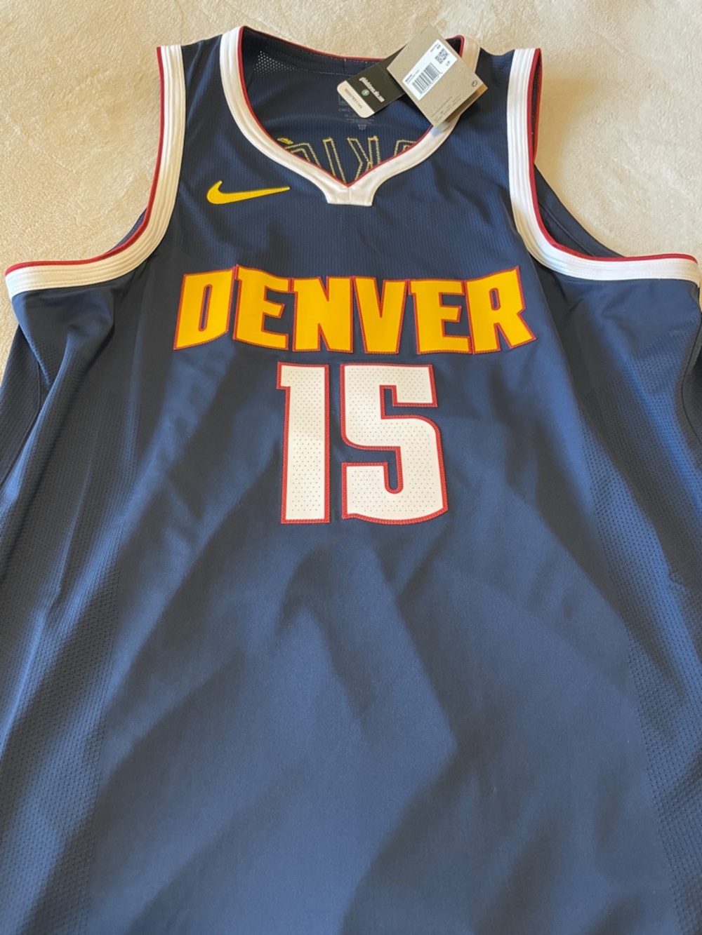 NWT Nike Icon Edition NBA Denver Nuggets Nikola Jokic Authentic Jersey XL